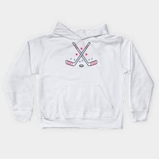 Hockey sticks Kids Hoodie